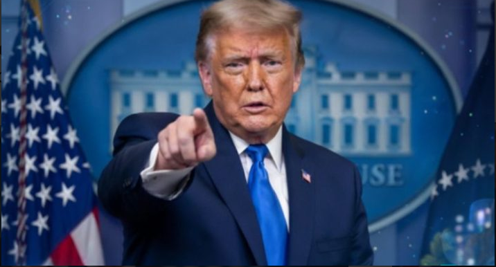 As President Donald Trump was answering questions in the Oval Office 2026