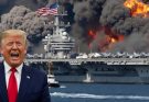 Shocking reports are circulating that a Russian Su-57 stealth fighter pilot has allegedly carried out a devastating strike on a U.S. aircraft carrier reportedly transporting more than 700 tanks.