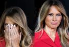 Melania Faces Emotional Moment in Public