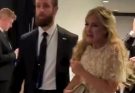 Erika Kirk Breaks Down in Tears at White House Correspondents Dinner — Her Emotional 4-Word Message Caught on Camera During Trump Evacuation Scare