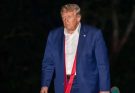 Late-Night Sighting: Trump Spotted With Mysterious Item