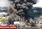 Breaking news A major fire broke out in…