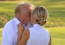 Truth revealed after photo circulates showing Donald Trump and Natalie Harp ‘kissing on golf course’…